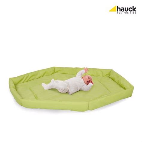 Schema, kaip prailginti Hauck Baby Park White Lime vartelius