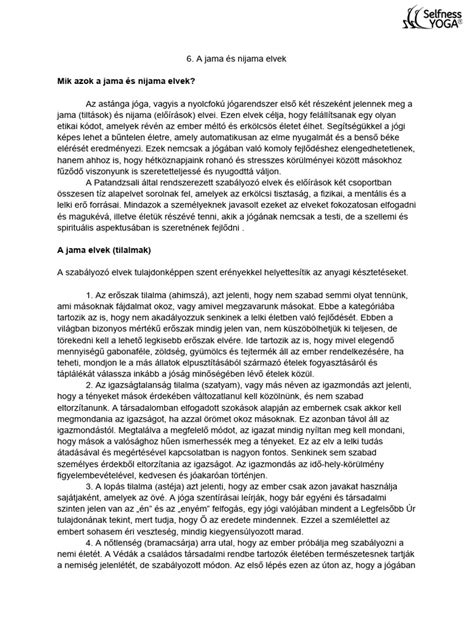 Schema, iliustruojanti jogos principus (JAMA, NIJAMA, PRANAYAMA)