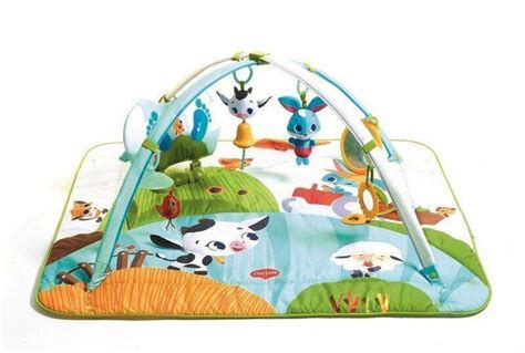 Lavinamasis kilimėlis su žaisliukais kūdikiui