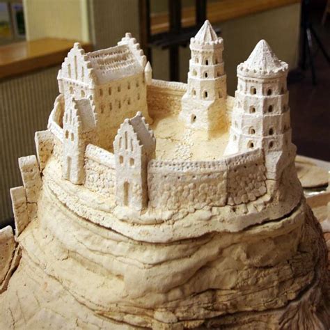 LDK pilių kompleksas iš modelino