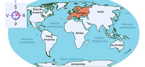Europa žemėlapis su išskirtomis šalimis pagal ugdymo modelius