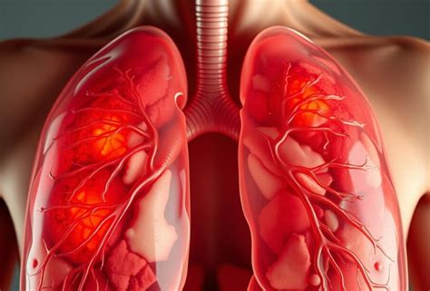 Schema, kaip plaučių uždegimas veikia plaučius