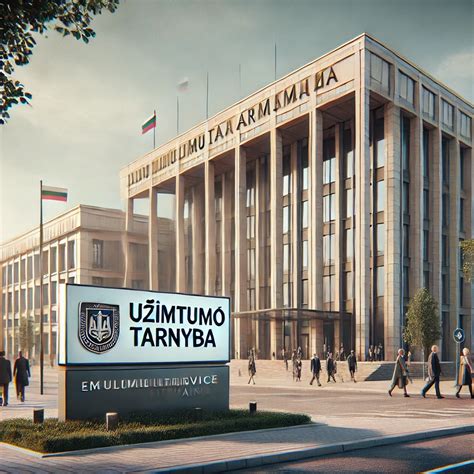 Užimtumo tarnybos pastatas Lietuvoje