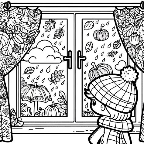 Vaikas žiūri pro automobilio langą