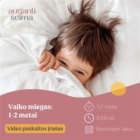 Vaiko miegas lauke vežimėlyje