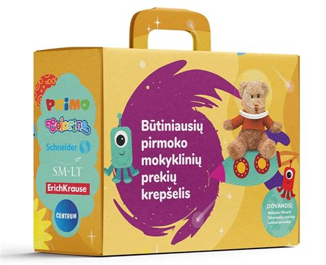 vaikų mokyklinių prekių sąrašas
