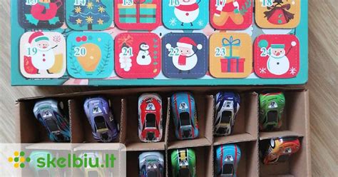 Įvairių firmų advento kalendoriai vaikams