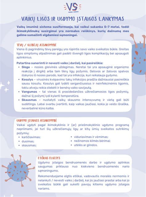 Infografika: vaikų ligos su bėrimu