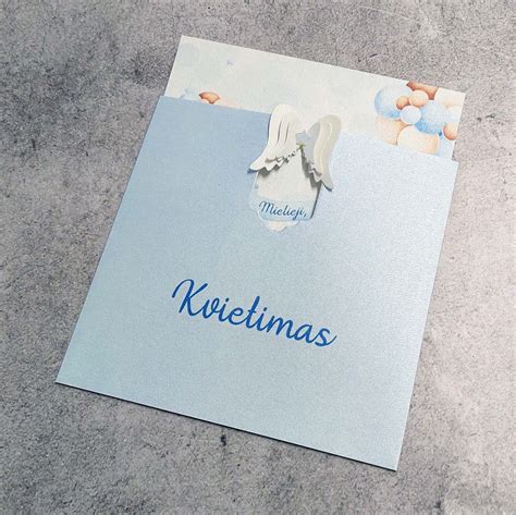 Krikštynų kvietimų dizaino idėjos