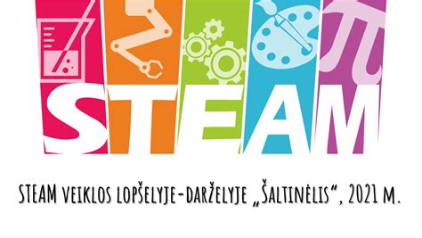 STEAM metodas vaikų darželyje