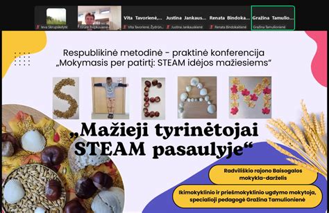 STEAM ugdymo pavyzdžiai