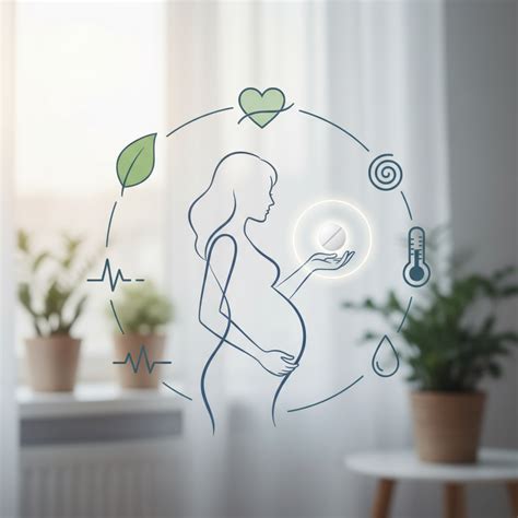 Schematinis vaizdas apie hormonų poveikį nėštumo metu