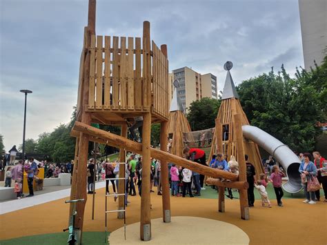 Žaidimų aikštelė vaikams Šarkos parke