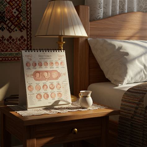 Nėštumo savaitės ir vaisiaus vystymosi schema