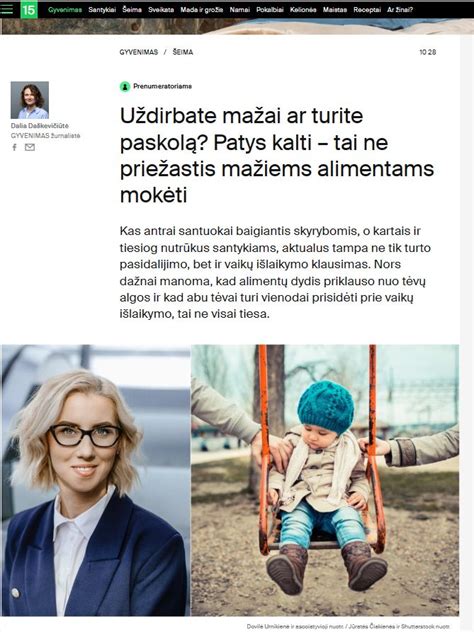 Vaiko išlaikymo (alimentų) apskaičiavimo schema