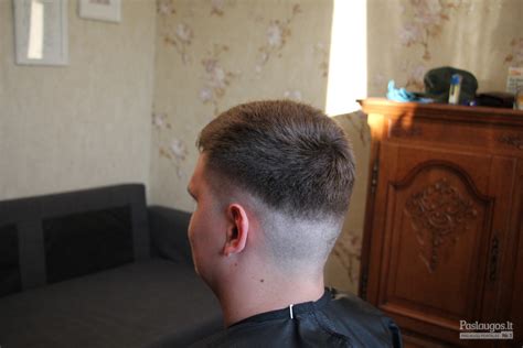 Fade kirpimo pavyzdys