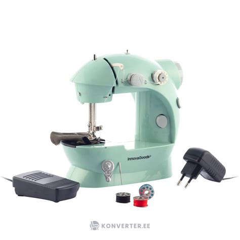 mini siuvimo mašinos komplektacija