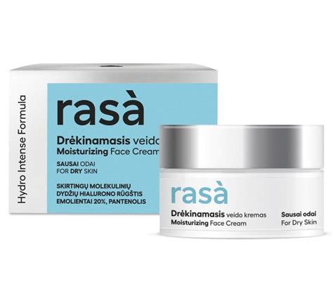 Drėkinamoji kosmetika sausai odai