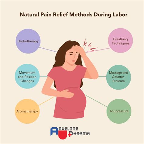 infographic on natural headache relief methods for pregnant women