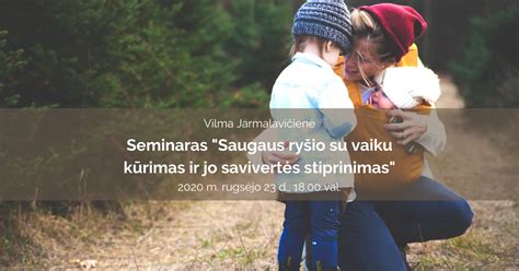 Ryšio su vaiku stiprinimas