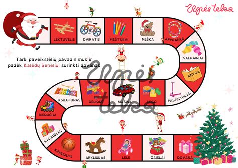 Kalėdinis stalo žaidimas