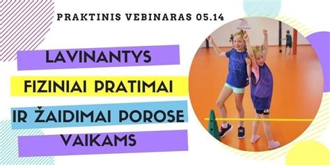 Pavyzdiniai pratimai vaikams