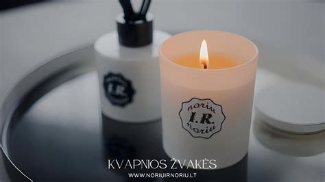 Jaukios kvapnios žvakės