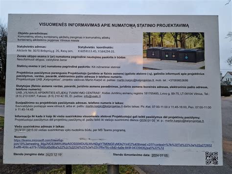 darbuotojo informavimas apie nėštumą