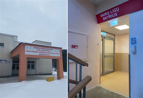 Nuotrauka: atnaujintas Vaikų ligų skyrius
