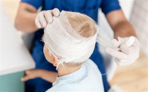 kūdikio galvos trauma