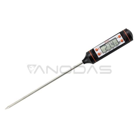 skaitmeninis termometras su lanksčiu galiuku