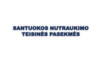 Teisinės konsultacijos dėl santuokos nutraukimo