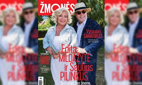 Saulius Pilinkus su žmona Edita Mildažyte