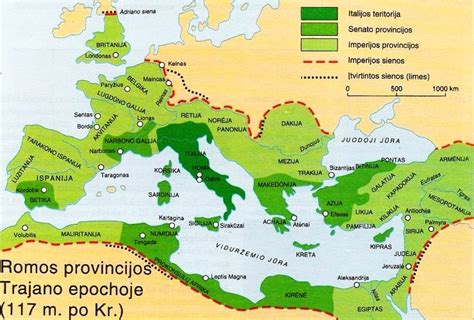 Romos imperijos teritorijos Trajano valdymo metu