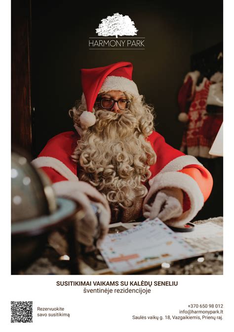 Kalėdų Senelio rezidencija su elfais