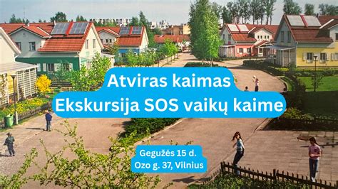 Vilniaus SOS vaikų kaimas pastato nuotrauka arba vaikų veiklos nuotraukos
