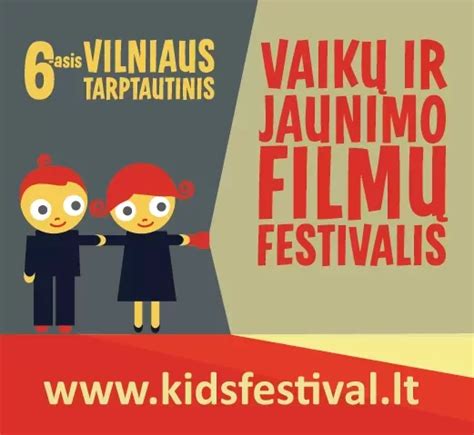 Vaikų ir jaunimo filmų festivalio plakatas
