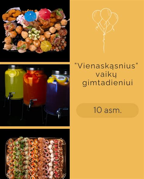 vaikų gimtadienio picos