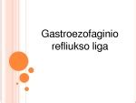 Scheminis gastroezofaginio refliukso vaizdavimas