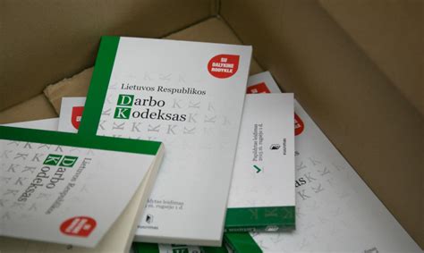 Lietuvos darbo kodekso straipsniai