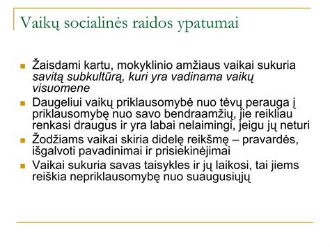 Vaiko raidos stebėjimo svarba