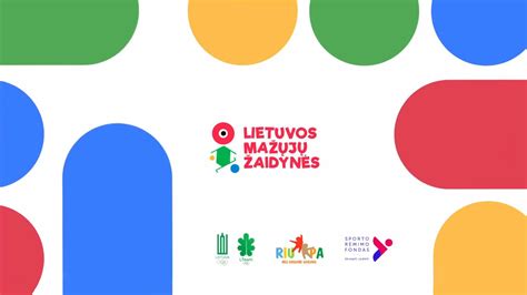 Lietuvos mažųjų žaidynės 2026 logotipas