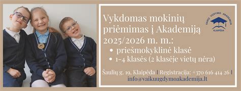 vaikų ugdymo įstaiga