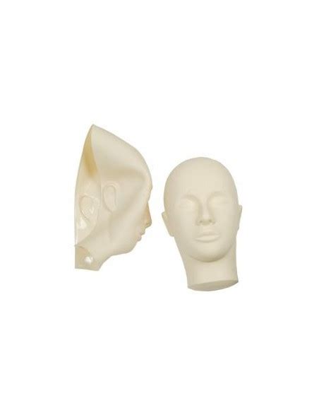 Įvairių tipų manekeno galvos