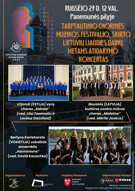 Lietuvos muzikos festivalio plakatas
