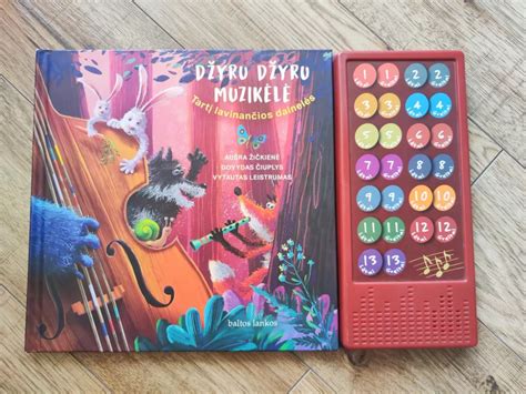 vaikų dainelės knyga Džyru džyru muzikėlė