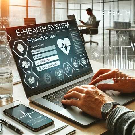 Schema kaip veikia elektroninė sveikatos sistema Lietuvoje