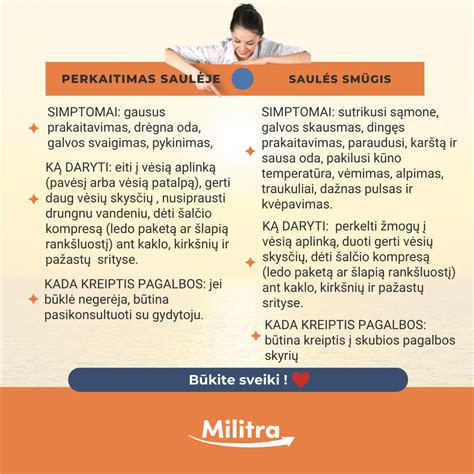 Simptomų palyginimas: saulės smūgis ir peršalimas