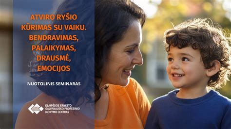 Dvasinio ryšio su vaiku schema