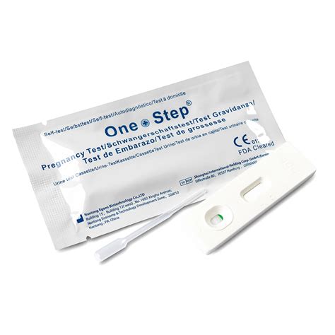One Step Strip nėštumo testas 1 vnt. - patogus, kasetinis nėštumo testas